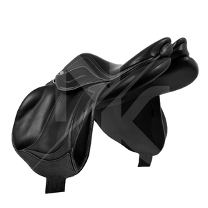 อานม้าหนังแท้คุณภาพสูงสำหรับขี่ม้าแบบอังกฤษ พร้อมโครงไม้ แข็งแรง ทนทาน อุปกรณ์สำหรับแข่งม้าจากปากีสถาน - Product Image 4
