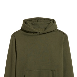 Men's 100% Cotton Winter Fleece Zipper-Up Hoodies Solid Pattern Thermal Personalized Embroidered <b>Waterproof</b> Hip Hop - Product Image 2