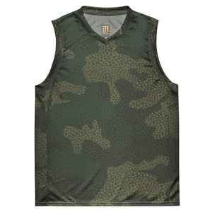 Maillot de sport sans manches en maille respirante personnalisé avec logo d'équipe, vente en gros, pour l'entraînement de basketball et la gym pour hommes - Product Image 2