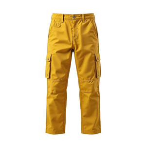 Pantalon Cargo Homme Nouveau Style Effet Délavé Multi-Poches Ample Vintage en Toile Séchage Rapide Léger avec Cordon de Serrage - Product Image 6
