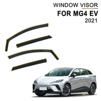 Déflecteurs de fenêtre pour MG 4 EV 2021, visières de pluie, déflecteurs de pare-brise, visières de porte moulées par injection