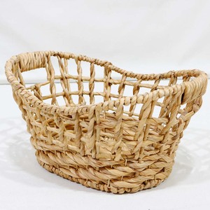 Top Rated Water Hyacinth Fruit <b>Bread</b> <b>Basket</b> Oval Tableware Tray for Kitchen Decor - Product Image 4
