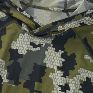 Sweat-shirt de performance camouflage pour homme, à manches longues, respirant, en polyester, pour la chasse, la randonnée et l'entraînement - Product Image 6