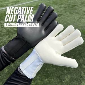 Guantes profesionales de portero con agarre y soporte para las muñecas para entrenamiento de fútbol, guantes para partidos de fútbol - Product Image 4