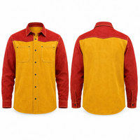 Camisas de Trabajo Resistentes al Fuego con Certificación UL NFPA2112, a Cuadros, para Mecánicos y Soldadores, Venta al Por Mayor