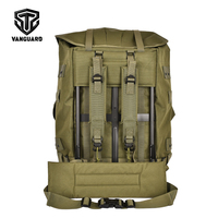 Sac à dos tactique de terrain en nylon robuste vert, sac à dos Alice avec cadre, sac à dos de randonnée sauvage, directement de l'usine