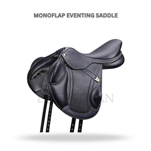 Selle d'équitation monoflap pour concours, équipement équestre - Product Image 2