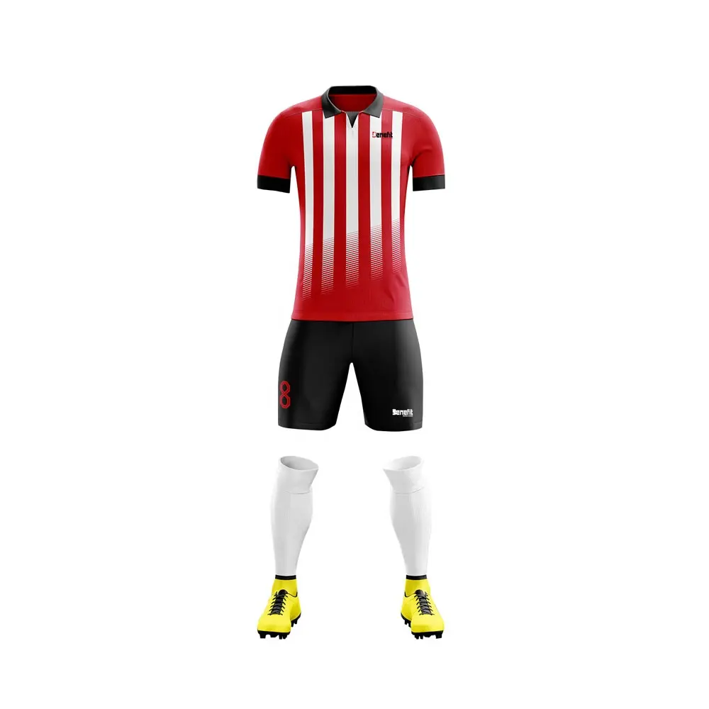 Men's Football Uniform Soccer Jersey for Club Training Suits Original Team Jersey Custom Football Sets Jerseys