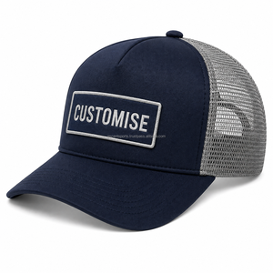 Gorra Trucker Clásica para Hombre, Diseño Personalizado, Malla Trasera, Cierre a Presión, Gorra de Béisbol, Fabricante Mayorista - Product Image 1