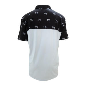 Vente en gros de chemises 100% polyester, design professionnel, sur mesure, impression numérique, vêtements de sport pour hommes, impression golf, séchage rapide, manches courtes - Product Image 2