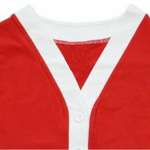 เสื้อคาร์ดิแกนผู้หญิงสีเทาแดง คอวี แขนยาว สไตล์พรีปปี้ ถักนิตติ้ง ติดกระดุม ปิดกระดุมทั้งตัว ป้องกันขนร่วง - Product Image 5