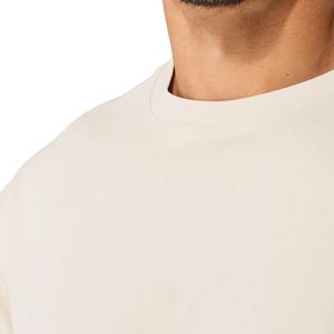 เสื้อสเวตเชิ้ตคอกลมสีดำสำหรับผู้ชาย ผ้าฟลีซพรีเมียม แขนยาว สวมใส่สบายๆ สไตล์สตรีทแวร์ สำหรับออกกำลังกายและเล่นกีฬา - Product Image 3