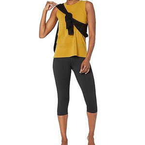 Athletic Womens Yoga <b>Top</b> Breathable Sportswear for Exercise Running Fitness Training and Active Lifestyle - Product Image 3