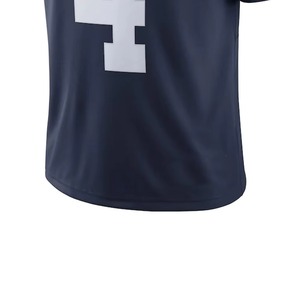 Nouveau style 2026 – Maillots de football américain pour hommes – Vente directe usine – Maillot à manches courtes col en V 100 % polyester - Product Image 5