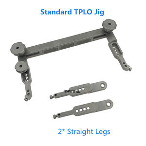 Kit de gabarit manuel TPLO en acier inoxydable Dentavex, plaque de gabarit chirurgical, ensemble d'instruments chirurgicaux orthopédiques certifiés ISO13485 CE - Product Image 3