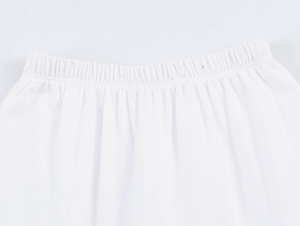 Solid Color Mini Skirt Elastic Waist Casual <b>Women</b> Summer <b>Skort</b> - Product Image 3