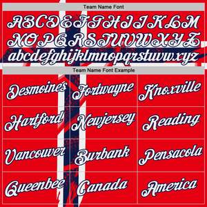 Maillot de baseball personnalisé avec drapeau norvégien, manches courtes pour hommes, sublimé, en polyester anti-humidité, vêtements de sport, nom de l'équipe 00 - Product Image 4