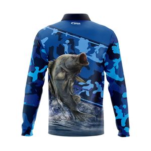 Custom Logo <b>Fish</b> Mouth Hoodie Quick Dry Upf 50 Long Sleeve <b>Shirt</b> With Hood Protection Breathable Printed Fishing Clothes - Product Image 2
