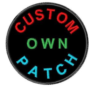 High Quality <b>Round</b> Embroidered Patch Badge Custom Iron on Embroidery Patches Made By TRIOTAKE INDUSTRY - Product Image 1