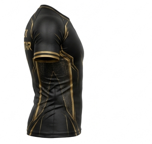 Premium Compression Shirt Jersey for Men Lightweight Breathable Gym Fitness Sports Training Wear OEM Custom Design Sportswear - Product Image 3
