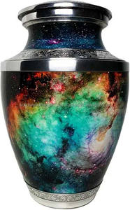 Urnes funéraires décoratives en laiton pour cendres d'adultes, urnes artisanales pour hommes et femmes, urnes décoratives, urnes funéraires - Product Image 3