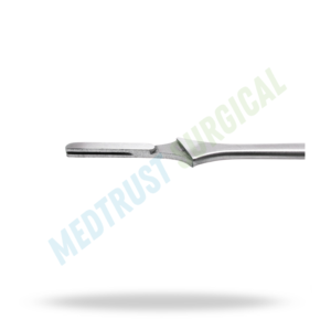 Scalpel Handle #7 16.5cm Neuro Spine Surgical Instrument Stainless Steel Fine Blade <b>Holder</b> Surgical Use - Product Image 3