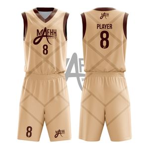 Ensemble de maillots de basket-ball réversibles pour hommes avec panneaux latéraux contrastés et tissu respirant pour une action sur tout le terrain - Product Image 6