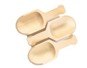 Cuillère de service en bois écologique personnalisée pour sel de bain, café, sucre et usage en cuisine - Product Image 3
