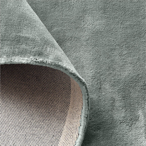 Tapis d'intérieur moderne en TENCEL Lyocell vert, tissé à la main, texture douce, fabricant et fournisseur - Product Image 5