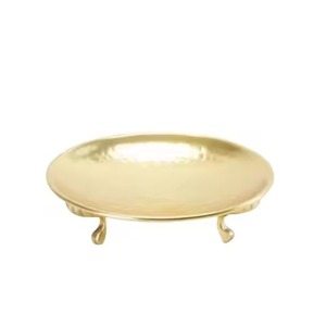 Jabonera de latón antiguo, nueva, para el hogar, hotel, baño, lavabo, decorativa, para uso en la encimera, jabonera y soporte para higiene. - Product Image 5