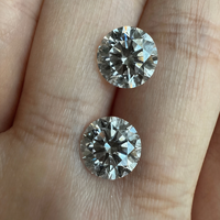 IGI Sertifikalı Laboratuvarda Yetiştirilmiş Yuvarlak Şekil 0.5ct 1ct 2ct Gevşek Taşlar DEF Renk VVS 3EX Gevşek Elmaslar