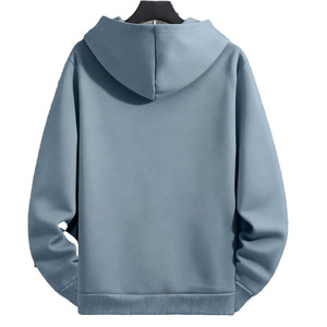 Sudadera con Capucha para Hombre de Algodón Puro de Alto Gramaje para Invierno, Corte Holgado y Relajado, Diseñada para Ropa Casual Moderna - Product Image 2
