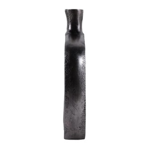 Vase mural en aluminium Blooming, design industriel moderne avec poignée, pour table, 8 pouces de long, 4,5 pouces de haut, fait main, écologique - Product Image 2