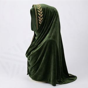 Pañuelo Hijab de Algodón Elástico Transpirable de Lujo, Chal de Primera Calidad, Pañuelo Suave para la Cabeza, Moda Modesta para Mujer, Envoltura Elegante, Nuevo - Product Image 3