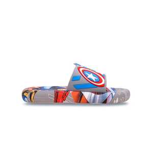 Chanclas deportivas grises informales para niños KD4698 - Product Image 3