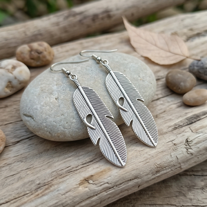 DIVYORO <b>SILVER</b> FEATHER DROPS - Product Image 4