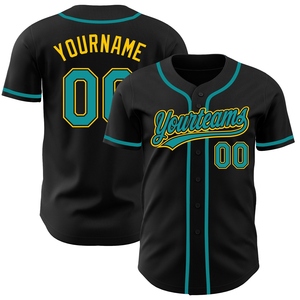 Vente en gros de maillots de baseball authentiques OMMIZ INDUSTRY personnalisés blancs, noirs et oranges, best-sellers - Product Image 3