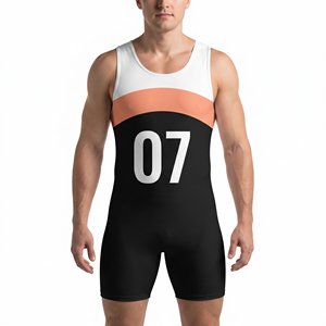 Men's Rowing Training Uniform Custom Printed Sleeveless Racing Suit Men's Crew Uniform Quick Dry Rowing OEM Wholesale - Product Image 6