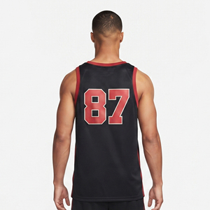Fabricant en gros de maillots de basket-ball personnalisés avec logo, maillots de basket-ball pour hommes, maillots de basket-ball sans manches pour hommes - Product Image 2