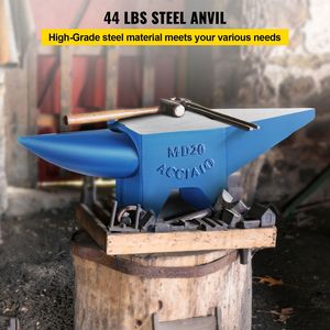 Incudine da Fabbro in Acciaio Robusto da 44 libbre con Foro Quadrato, Attrezzatura per Forgiatura - Product Image 2
