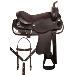 Silla de Montar Sintética de Alta Calidad para Equitación y Carreras, Hecha a Mano en Pakistán, con Diseño Personalizable y Tamaños a Medida, en Oferta - Product Image 1