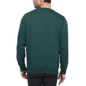 Sweat-shirts pour hommes en coton biologique 100% personnalisés avec logo privé imprimé, respirants pour l'hiver, qualité supérieure, col rond, manches longues - Product Image 3