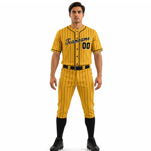 Ensemble d'uniformes de baseball légers et respirants pour équipes sportives - Product Image 3