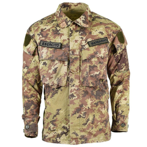Camisa de Uniforme Italiana Transpirable con Estampado Digital de Poliéster/Algodón para Hombre Talla Adulto - Product Image 1