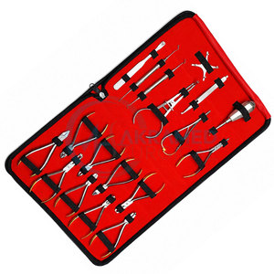 Juego de Pinzas de Ortodoncia de 19 Piezas, Instrumentos Dentales de Acero Inoxidable con Certificación CE, Kit Profesional - Product Image 4