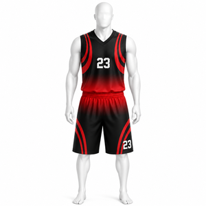 Nouvel uniforme de basket-ball de haute qualité pour équipe, en vente, service OEM, impression par sublimation complète - Product Image 2