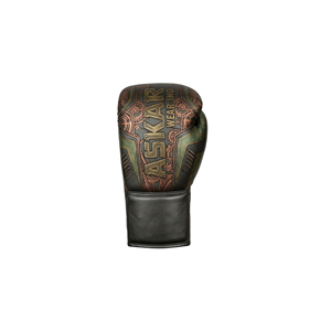 Gants de boxe Askar Wear Ind en cuir à lacets, pour adultes, entraînement complet des doigts, 12 oz, gants de combat - Product Image 2