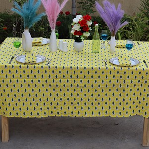 Mantel de Algodón Tejido a Mano Más Vendido, Moderno, con Estampado Sólido, Ecológico y Personalizable para Uso Diario - Product Image 4
