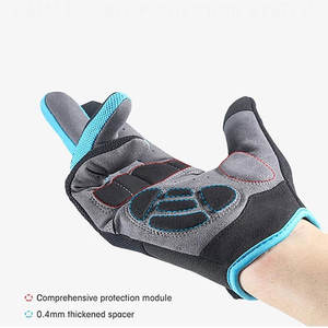 Gants de vélo de montagne professionnels imperméables et respirants à doigts entiers pour sports de plein air et cyclisme unisexe - Product Image 6