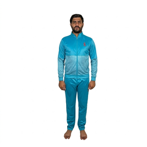 Chándal Deportivo para Hombre de Alta Calidad, 100% Poliéster, Transpirable, con Logotipo Personalizado, Ropa Deportiva de Otoño, OEM - Product Image 4